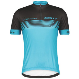 Herren Radtrikot Scott M's RC Team 20 SS hellblau nile blue/black