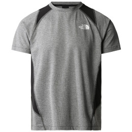 Herren-T-Shirt The North Face AO Glacier Tee grau ASPHLTGRYWHTHEATHR/TNFBLK