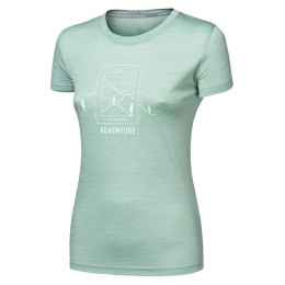 Damen-Funktionsshirt Sensor Marino Air Say Yes kurzärmelig