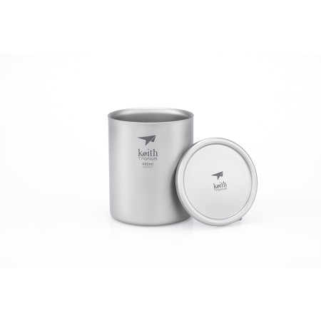 Thermotasse Keith Titanium Double-Wall Tit. Mug 450 ml