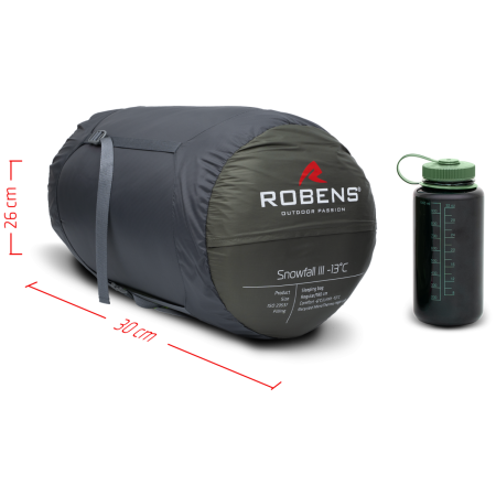 Dreijahreszeiten-Schlafsack Robens Snowfall III -13°C Regular