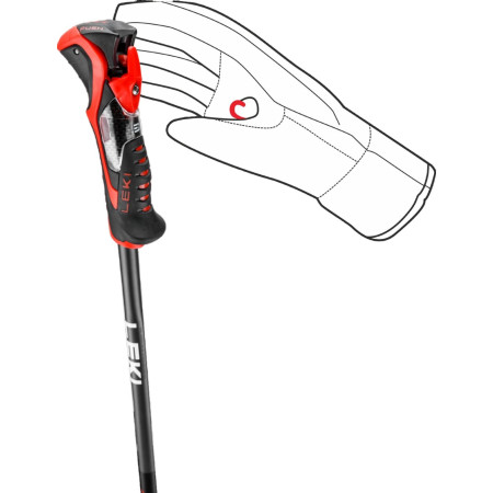 Skistöcke Leki Airfoil 3D