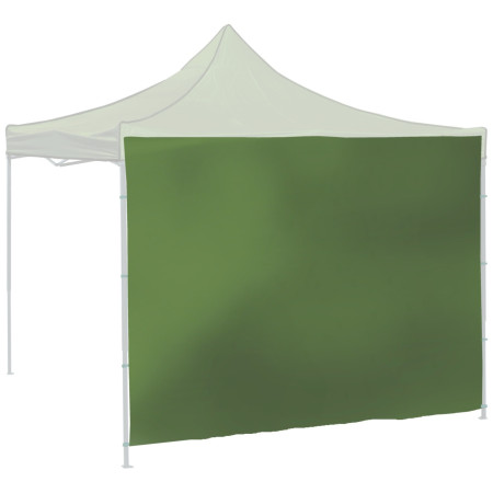 Seitenwand Cattara 2 x 3m 210D Waterproof grün green