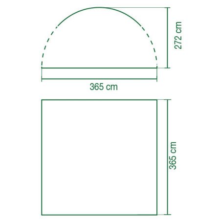 Partyzelt Coleman FastPitch Event Shelter L