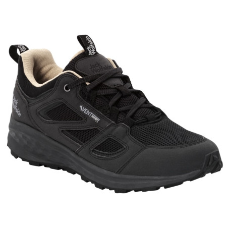 Wanderschuhe Jack Wolfskin Vojo 3 Vent Low M schwarz black / black