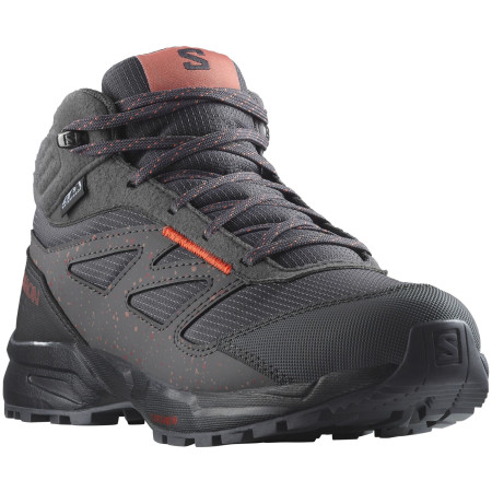 Kinderschuhe Salomon Outway Mid Climasalomon™ Waterproof grau Magnet / Phantom / Coral