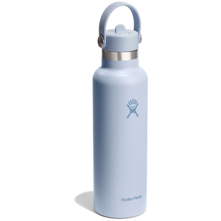 Thermokanne Hydro Flask Standard Flex Straw Cap 21 OZ blau/schwarz surf