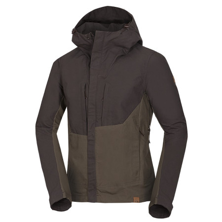 Herrenjacke Northfinder Kash grün/braun 550blackdarkgreen