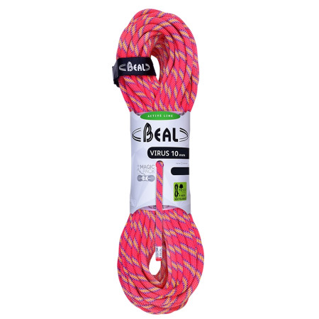 Kletterseil Beal Virus 10 mm (60 m) rosa Pink