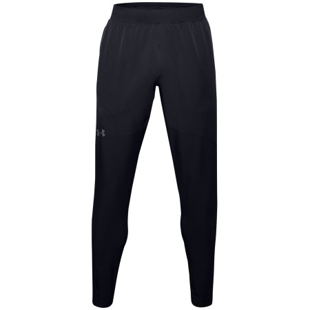 Herrenhose Under Armour UNSTOPPABLE TAPERED PANTS schwarz Black/Pitch Gray