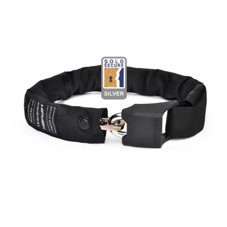 Fahrradschloss Hiplok Original schwarz All Black