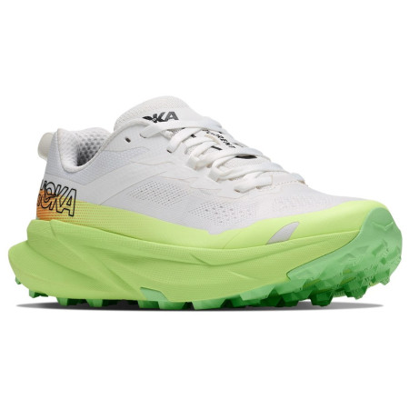 Herren Laufschuhe Hoka Torrent 5 weiß/grün Frost / Neon Yuzu