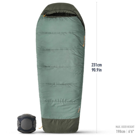 Schlafsack Sea to Summit Boab -1C Long