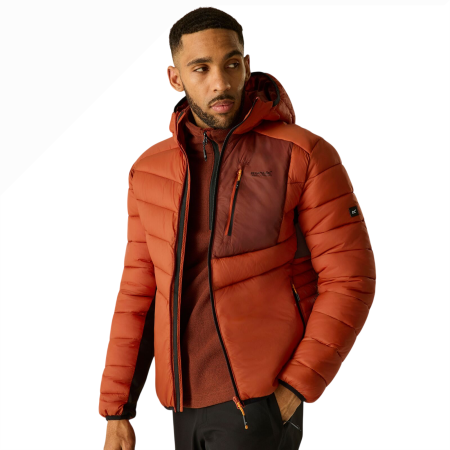 Herren-Hybridjacke Regatta Hooded Leedre Hybrid