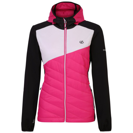 Damen-Sweatshirt Dare 2b Ascending Hybrid rosa Pure Pink/White