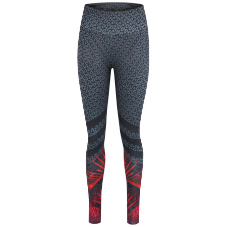 Damen-Leggings Loap Mirone schwarz/rosa Knockout Pink | Black