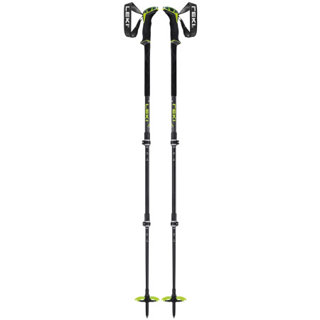 Skialp-Stöcke Leki Guide 3 schwarz/grün black-neonyellow-dark anthracite