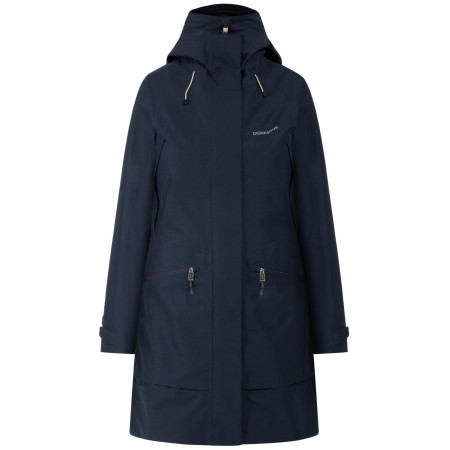 Damen-Softshellmantel Didriksons Ilma Wns Parka 8 dunkelblau Dark Night Blue