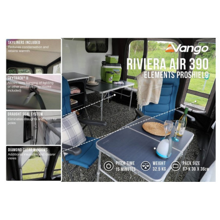 Vorzelt Vango Riviera Air 390 Elements ProShield