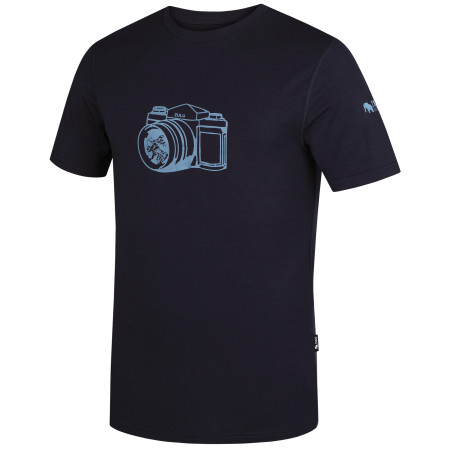 Herren-T-Shirt Zulu Bambus Picture 210 Short blau navy