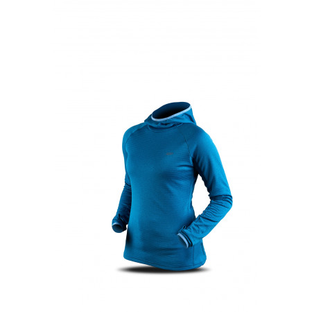 Damen Funktions-Sweatshirt Trimm VERONA blau jeans blue