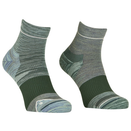 Herrensocken Ortovox Alpine Quarter Socks M grün Dark Pacific