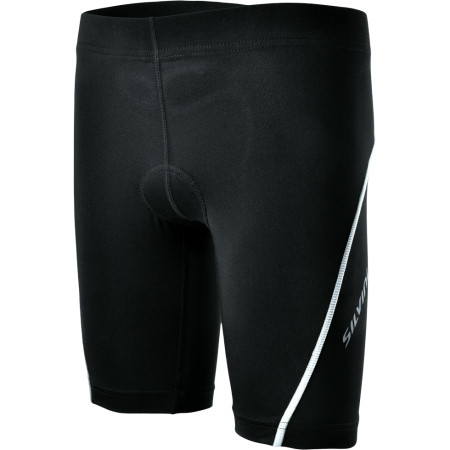 Kinder-Fahrradshorts Silvini Avisio 2022 schwarz/weiß Blackwhite