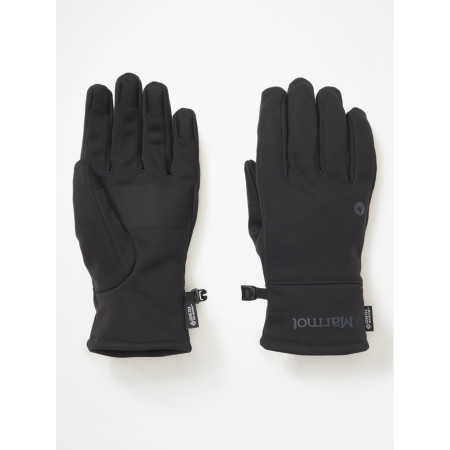 Handschuhe Marmot Infinium WINDSTOPPER Softshell Glove schwarz black