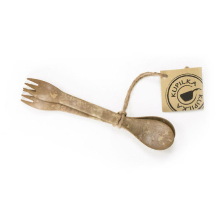 Löffel und Gabel Kupilka Spork 225 braun Brown