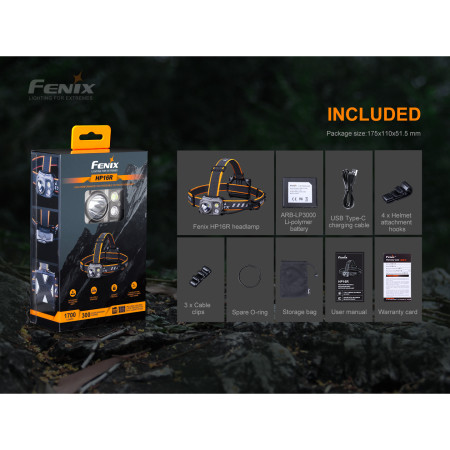 Stirnlampe Fenix HP16R