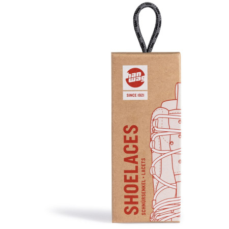 Schnürsenkel Hanwag 160 cm hellgrau Grey/Black