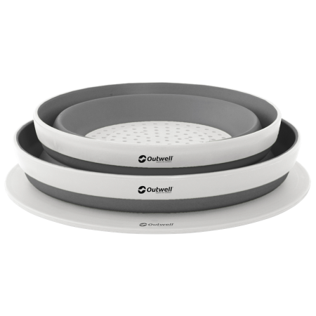 Set Schüsseln und Sieb Outwell Collaps Bowl & Colander Set