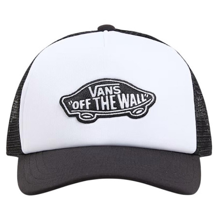 Kinderkappe Vans Classic Patch Curved Bill Trucker schwarz/weiß Black/White