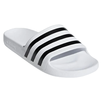 Pantoffeln Adidas Adilette Aqua weiß white