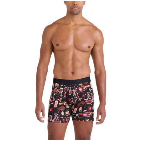 Boxershorts Saxx Droptemp Cooling Cotton Boxer Brief Fly