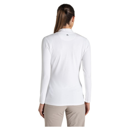 Damen-T-Shirt Craghoppers NosiLife Golf Long Sleeved Mock Neck Top