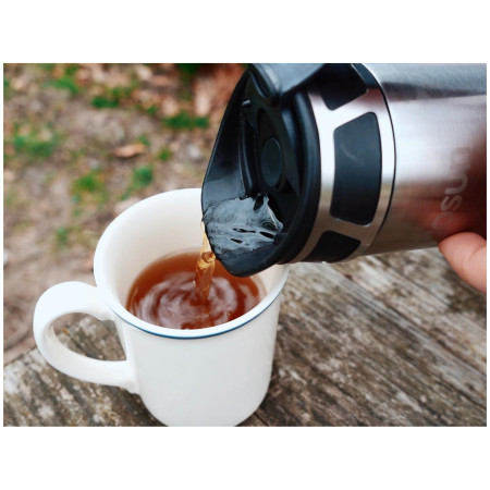 Thermokanne GoSun Brew 12V und Kaffeemaschine French Press
