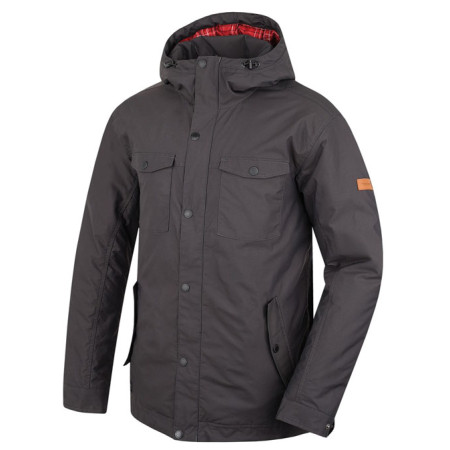 Herrenjacke Hannah Hole grau Peat