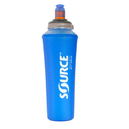 Sportflasche Source Jet foldable bottle 0,5l blau Blue