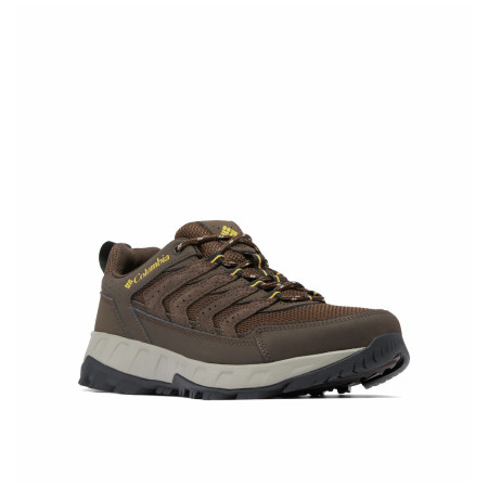 Herrenschuhe Columbia Strata Trail™ Low Wp braun Cordovan, Golden Yellow