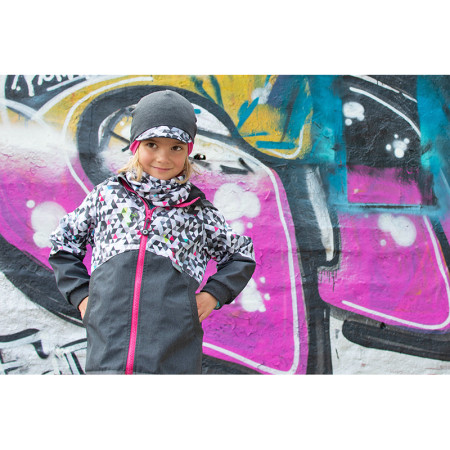 Kinder-Softshell-Jacke Unuo Fleece Street
