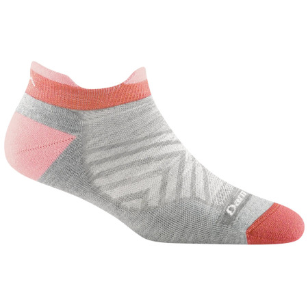 Damensocken Darn Tough W Run No Show Tab Ultra-Lightweight With Cushion hellgrau ash