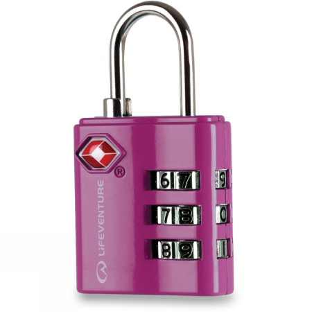 Schloss LifeVenture TSA Combi Lock rosa Pink