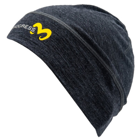 Merino-Strickmütze Progress MW Beanie grau šedý melír