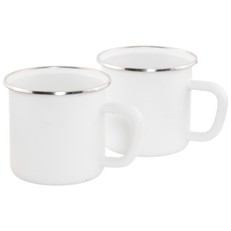 Tassen-Set Outwell Delight Mugs weiß