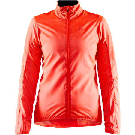 Damen Fahrradjacke Craft Essence Light Wind orange Shock