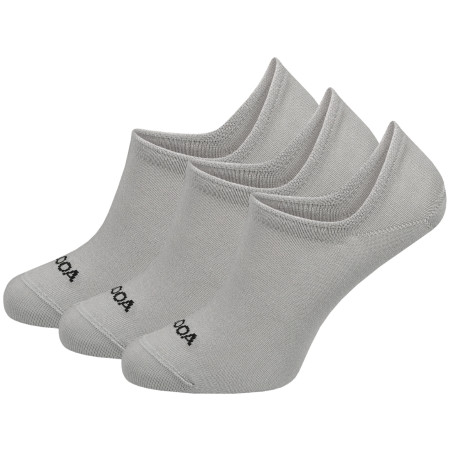Socken MOOA Essential Invisible 3-pack grau grey