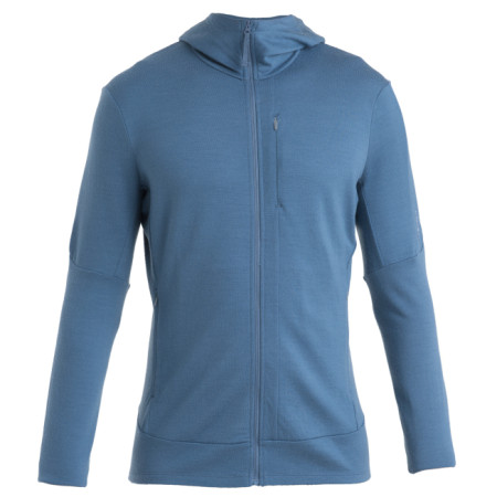 Herren Funktions-Sweatshirt Icebreaker Men Merino 260 Quantum IV LS Zip Hoodie blau Dawn