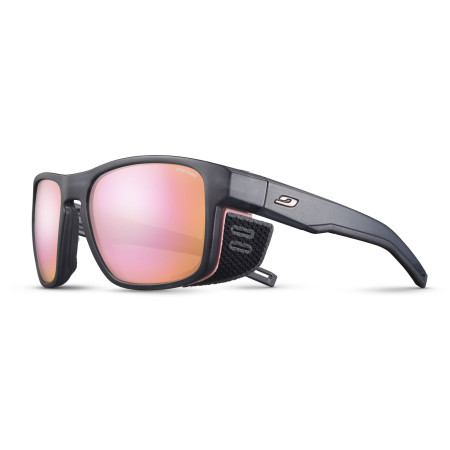 Sonnenbrille Julbo Shield M Sp3 Cf grau TransluscentGrey/Pink