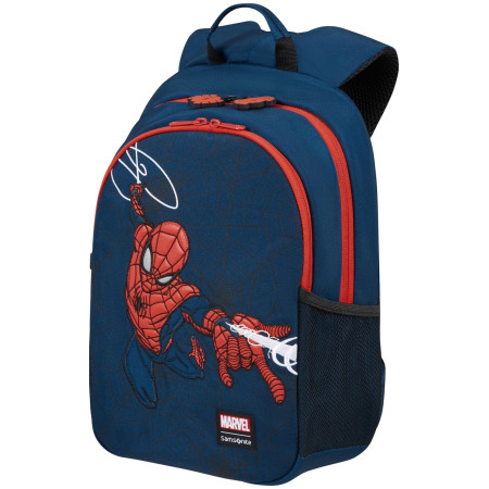 Kinderrucksack Samsonite Disney Ultimate 2.0 Bp S+ Marvel blau/rot Spiderman Web